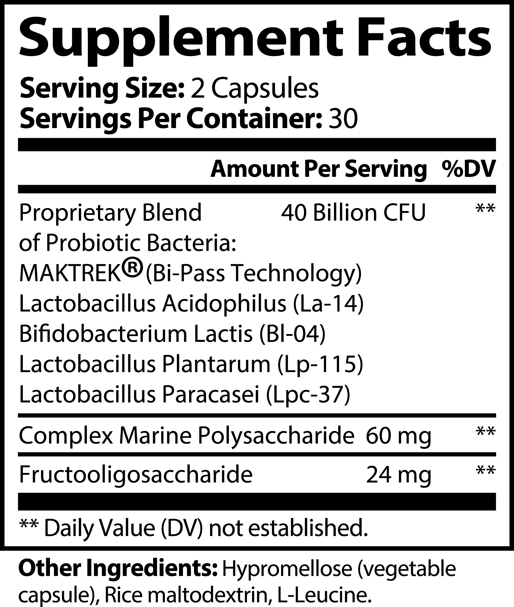 Probiotics for 50+